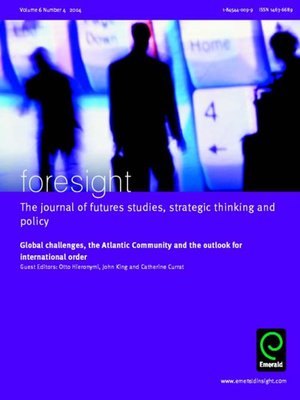 cover image of foresight, Volume 6, Issue 4